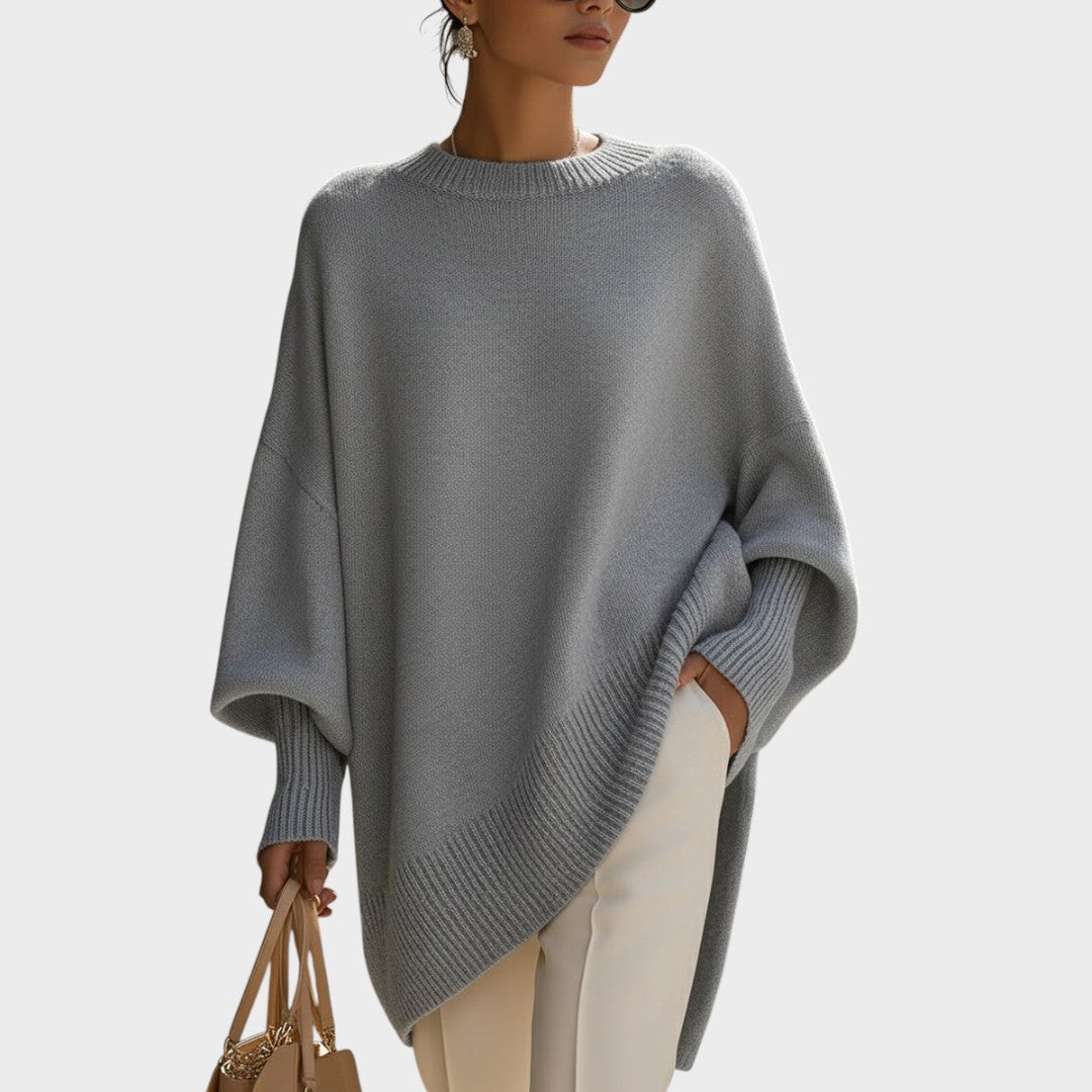 Soledade | Knit Sweater with Puff Sleeves