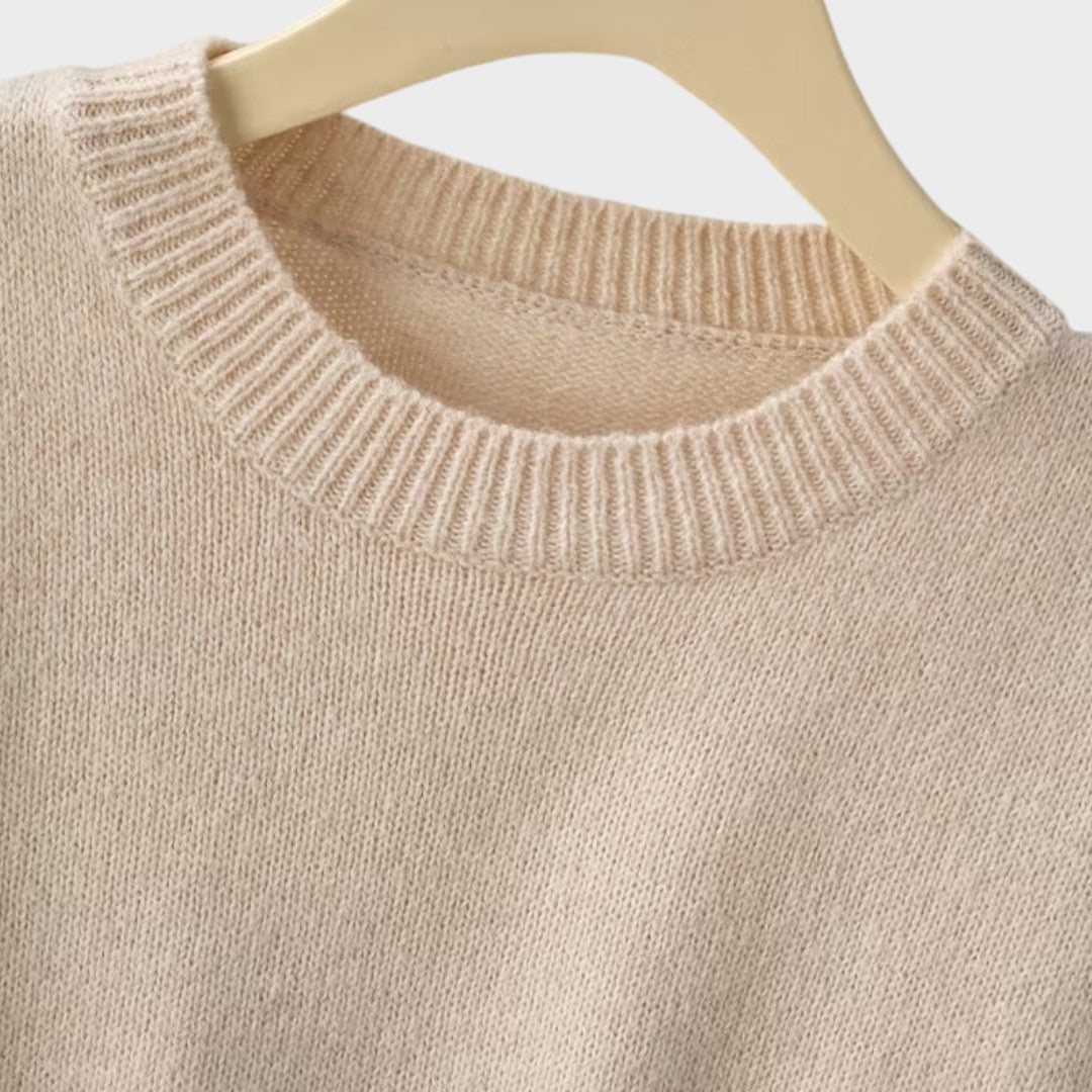 Soledade | Knit Sweater with Puff Sleeves