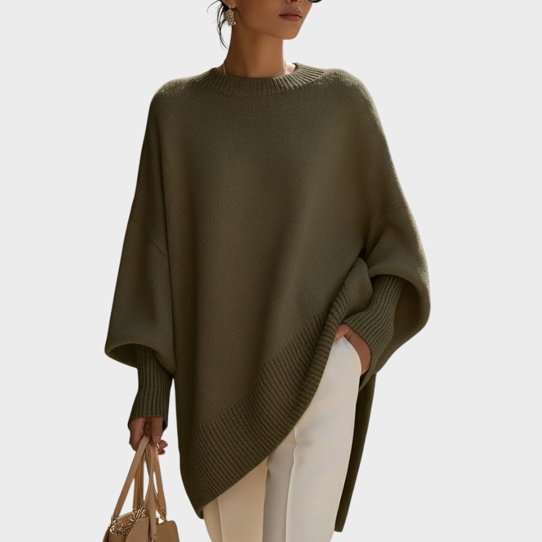 Soledade | Knit Sweater with Puff Sleeves