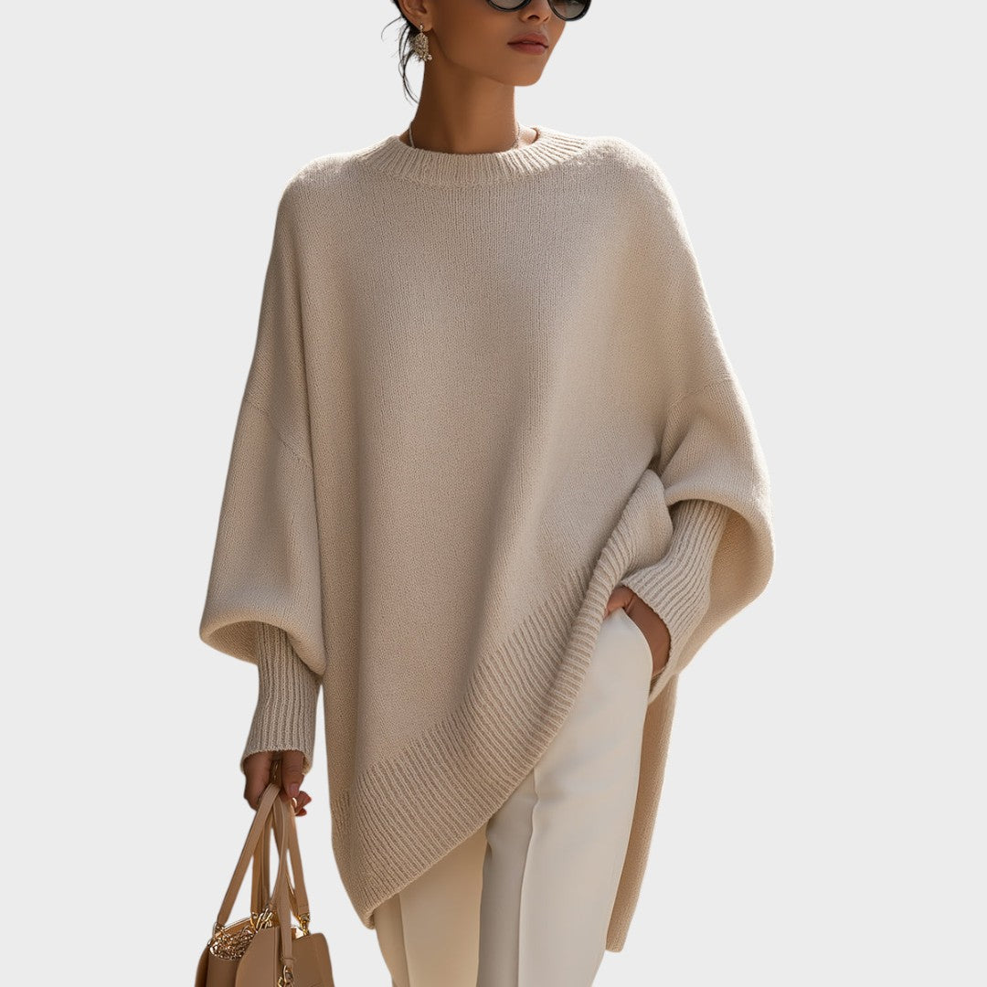 Soledade | Knit Sweater with Puff Sleeves