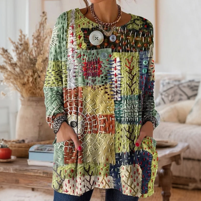 Vintage Casual Blouse