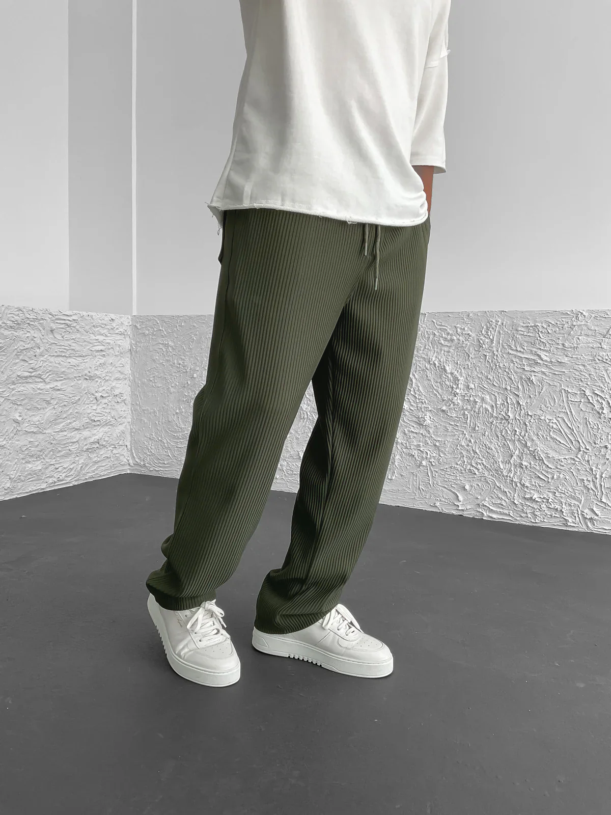 Relaxed-Fit Corduroy Trousers