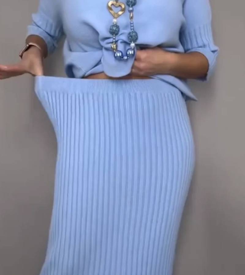 Debora™ | Ribbed Knit Two-Piece Set