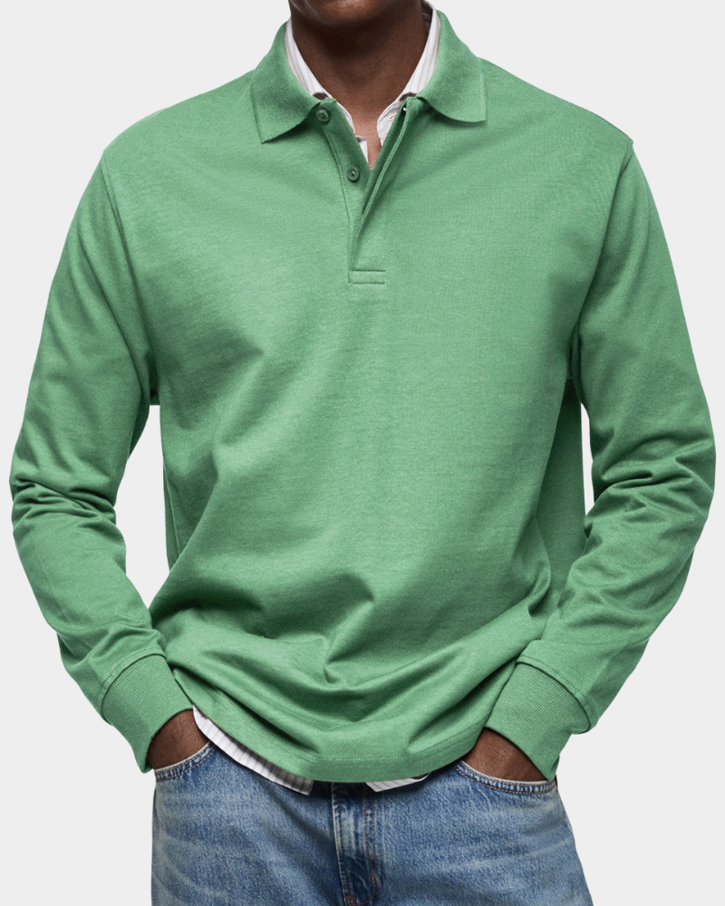 Wilson | Classic Long Sleeve Polo Shirt