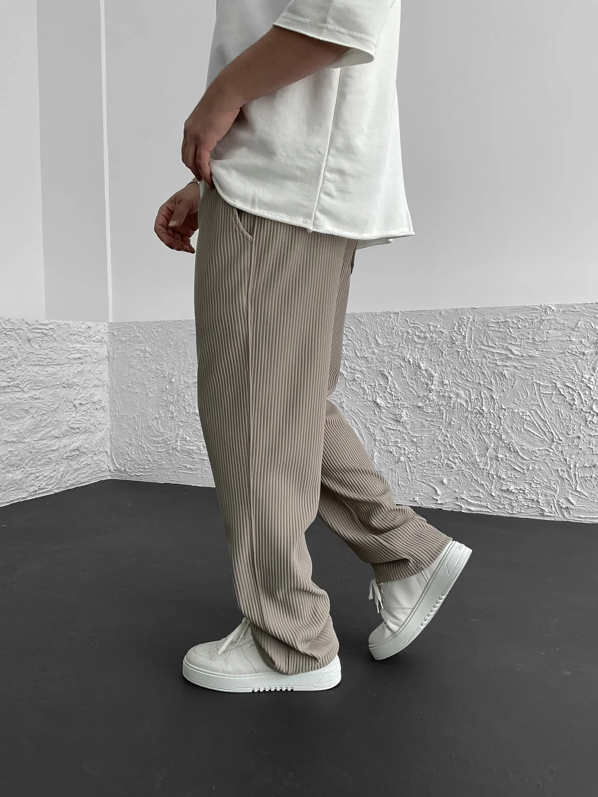 Relaxed-Fit Corduroy Trousers