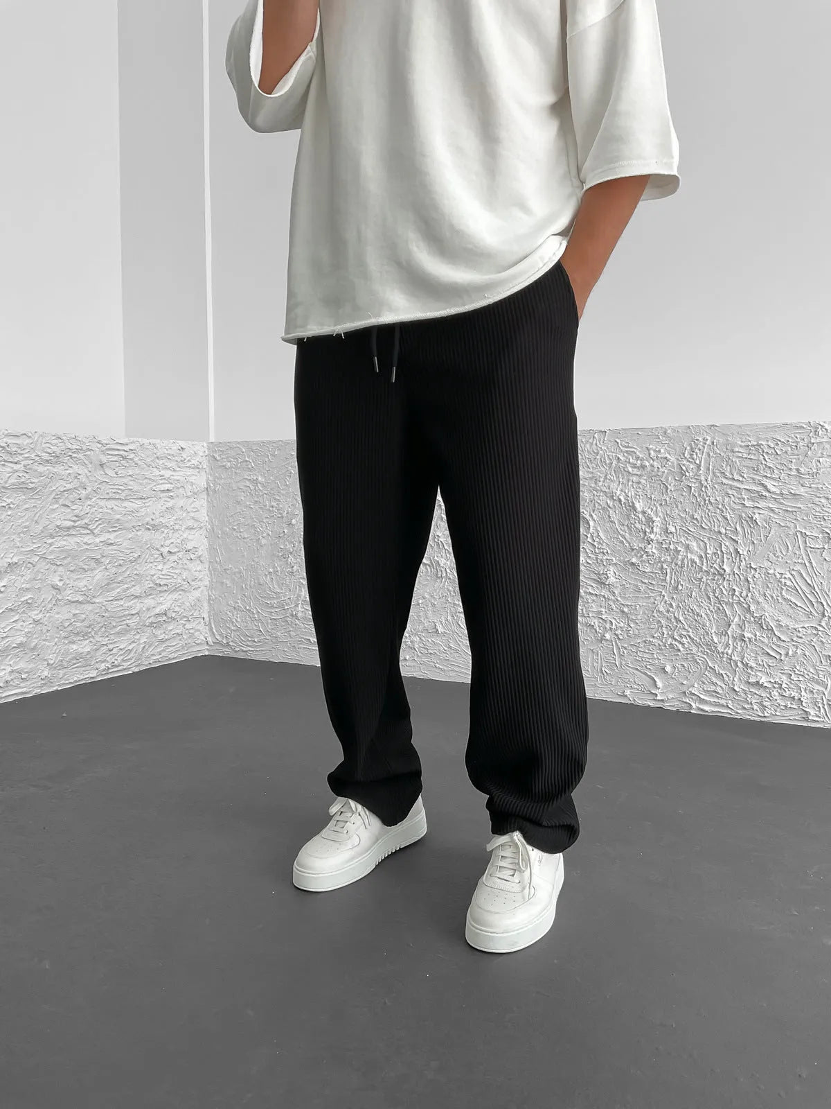Relaxed-Fit Corduroy Trousers
