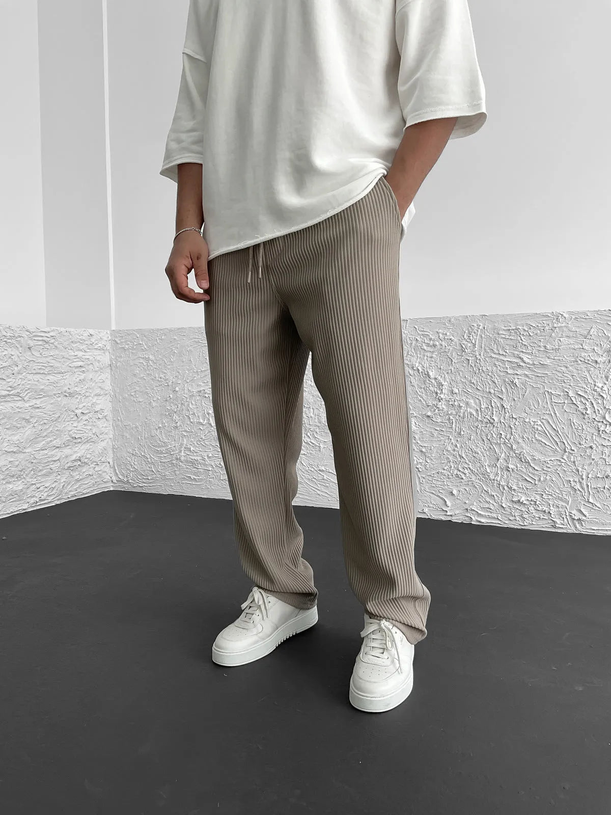 Relaxed-Fit Corduroy Trousers