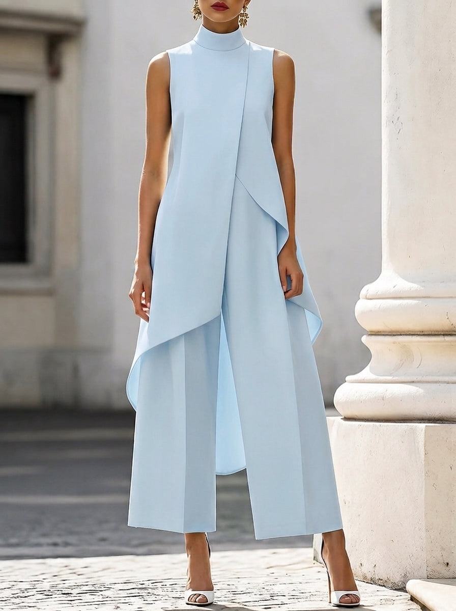 Martina – Elegant Flowing Maxi Jumpsuit