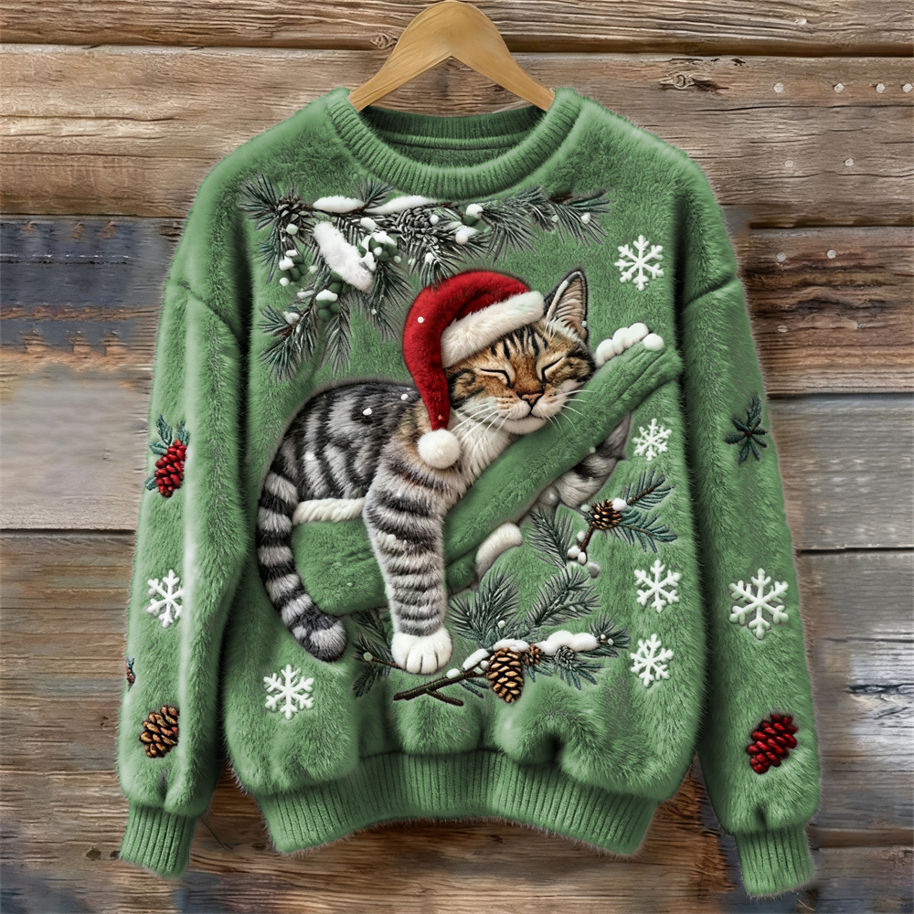 Christmas Sweater for Cats™