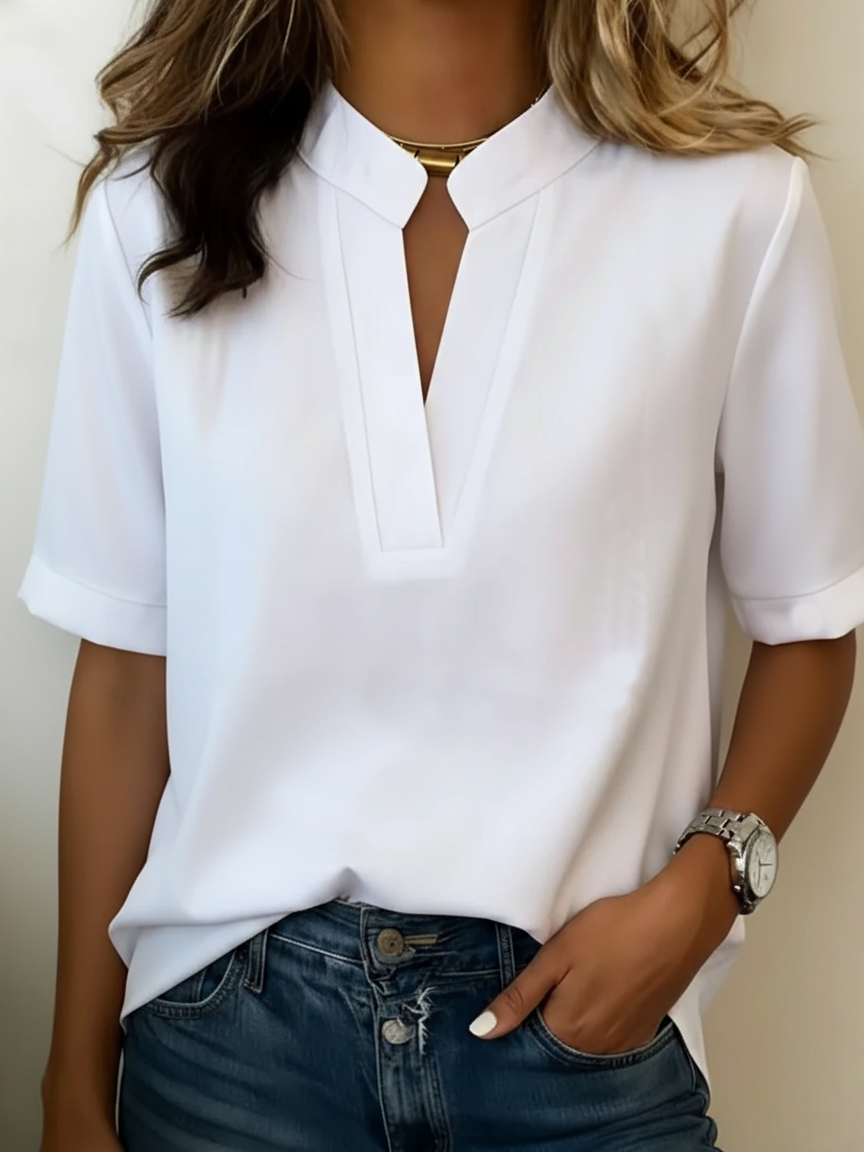 Carolyn | Chic Blouse with a Refined Collar