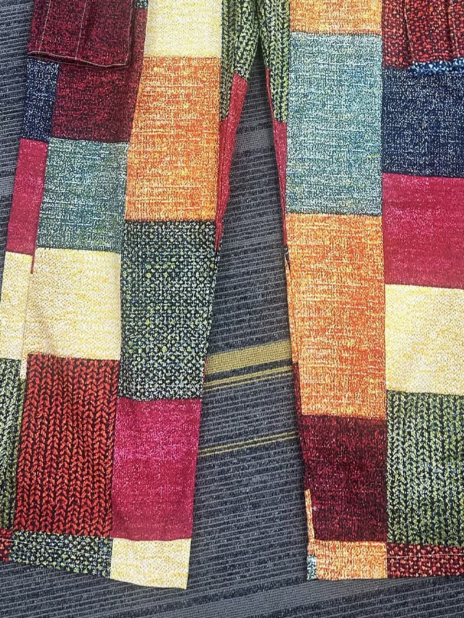 Ophira Mode™ | Men’s Patchwork Cargo Pants