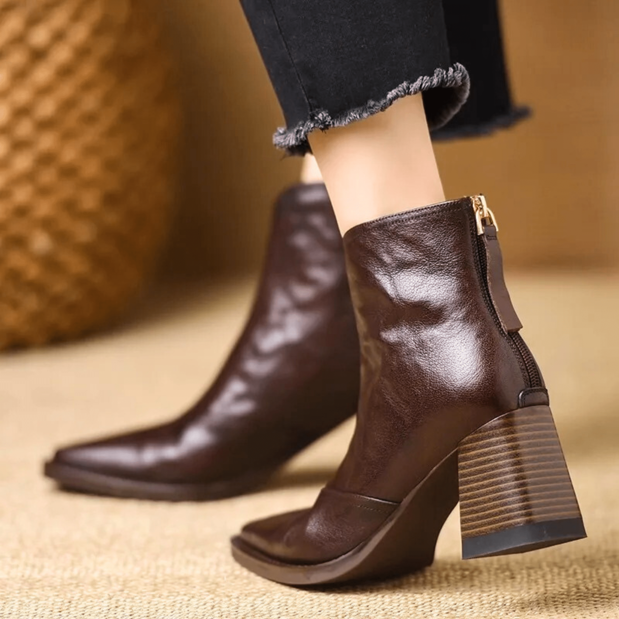 Chloé | Bottines de luxe à talons moyens