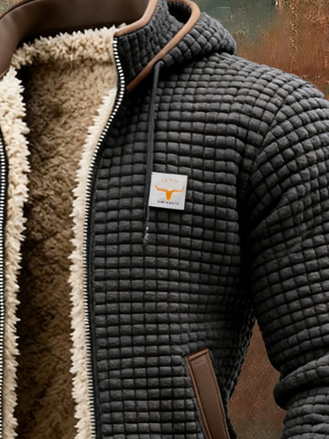 MATHIS | QUILTED FLEECE JACKET