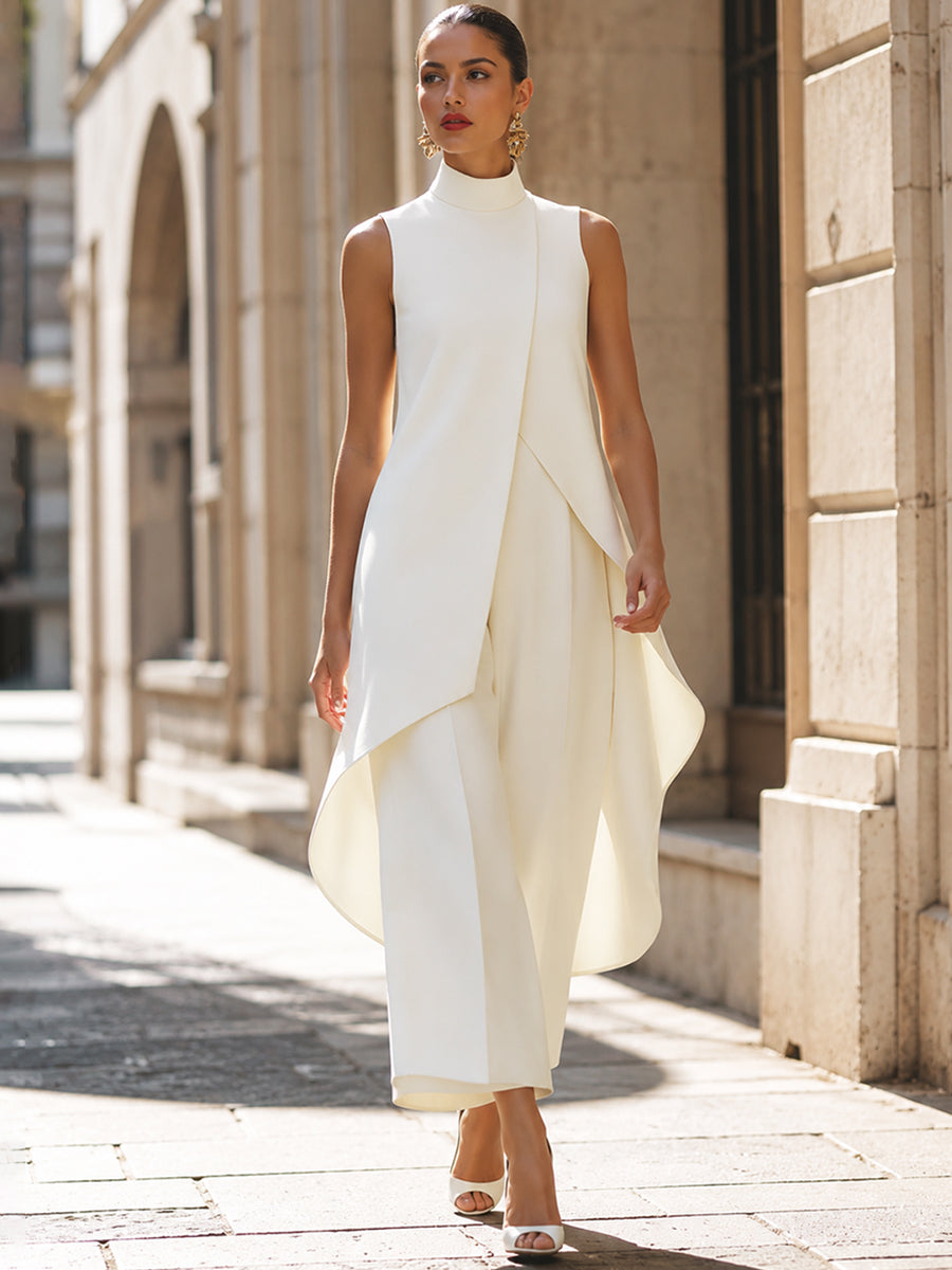 Martina – Elegant Flowing Maxi Jumpsuit