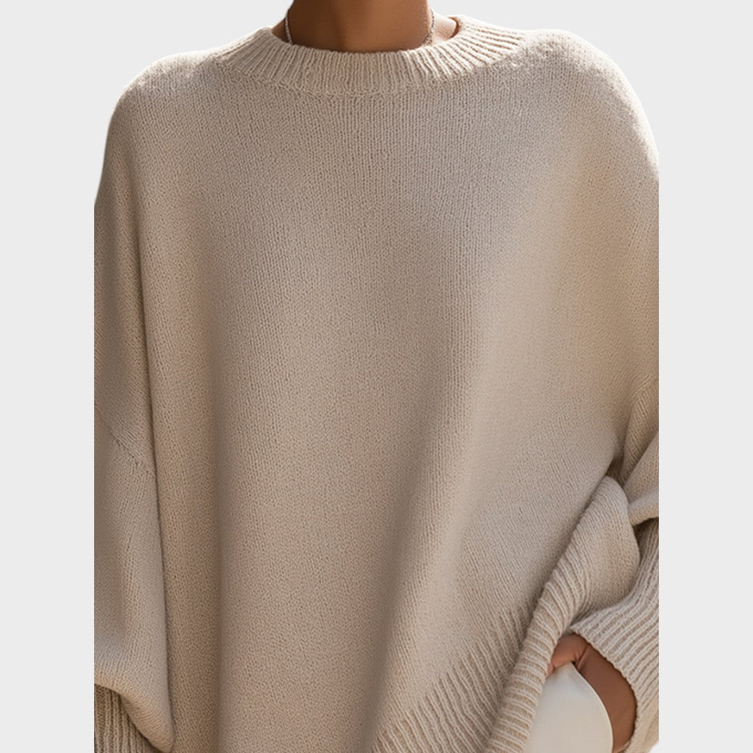 Soledade | Knit Sweater with Puff Sleeves