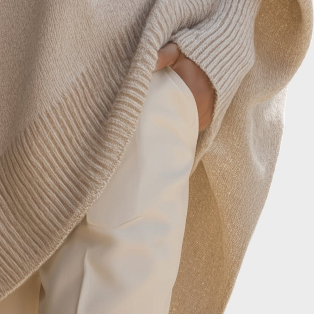 Soledade | Knit Sweater with Puff Sleeves