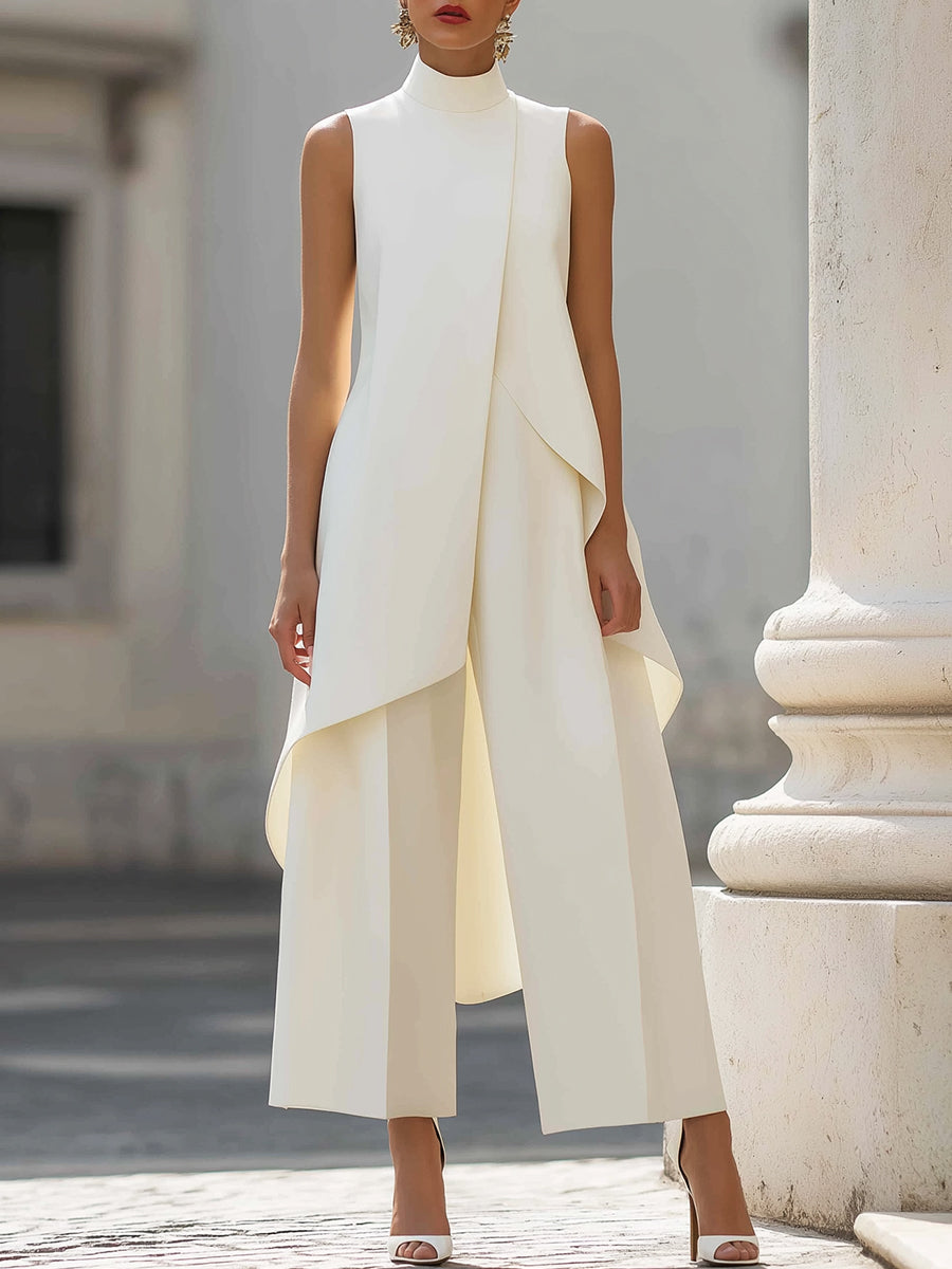 Martina – Elegant Flowing Maxi Jumpsuit