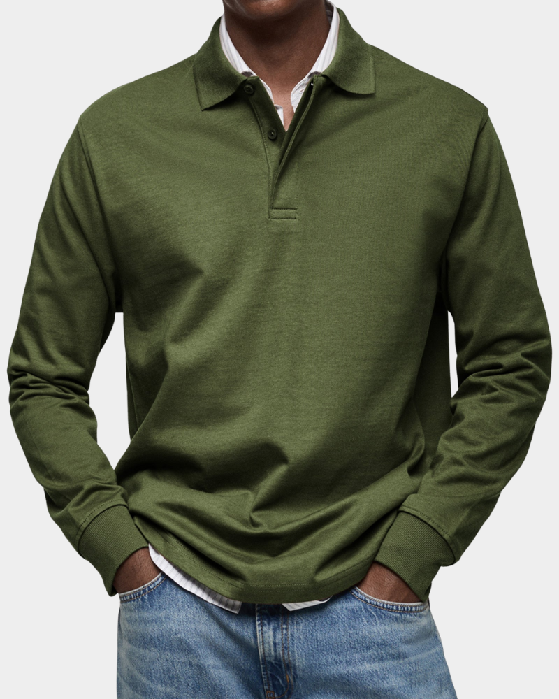 Wilson | Classic Long Sleeve Polo Shirt