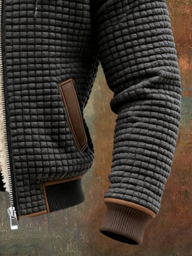 MATHIS | QUILTED FLEECE JACKET
