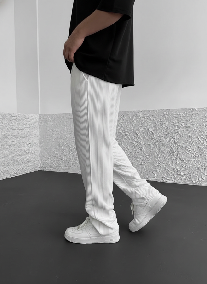 Relaxed-Fit Corduroy Trousers