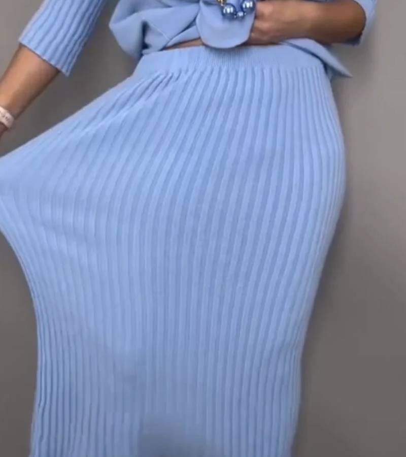 Debora™ | Ribbed Knit Two-Piece Set