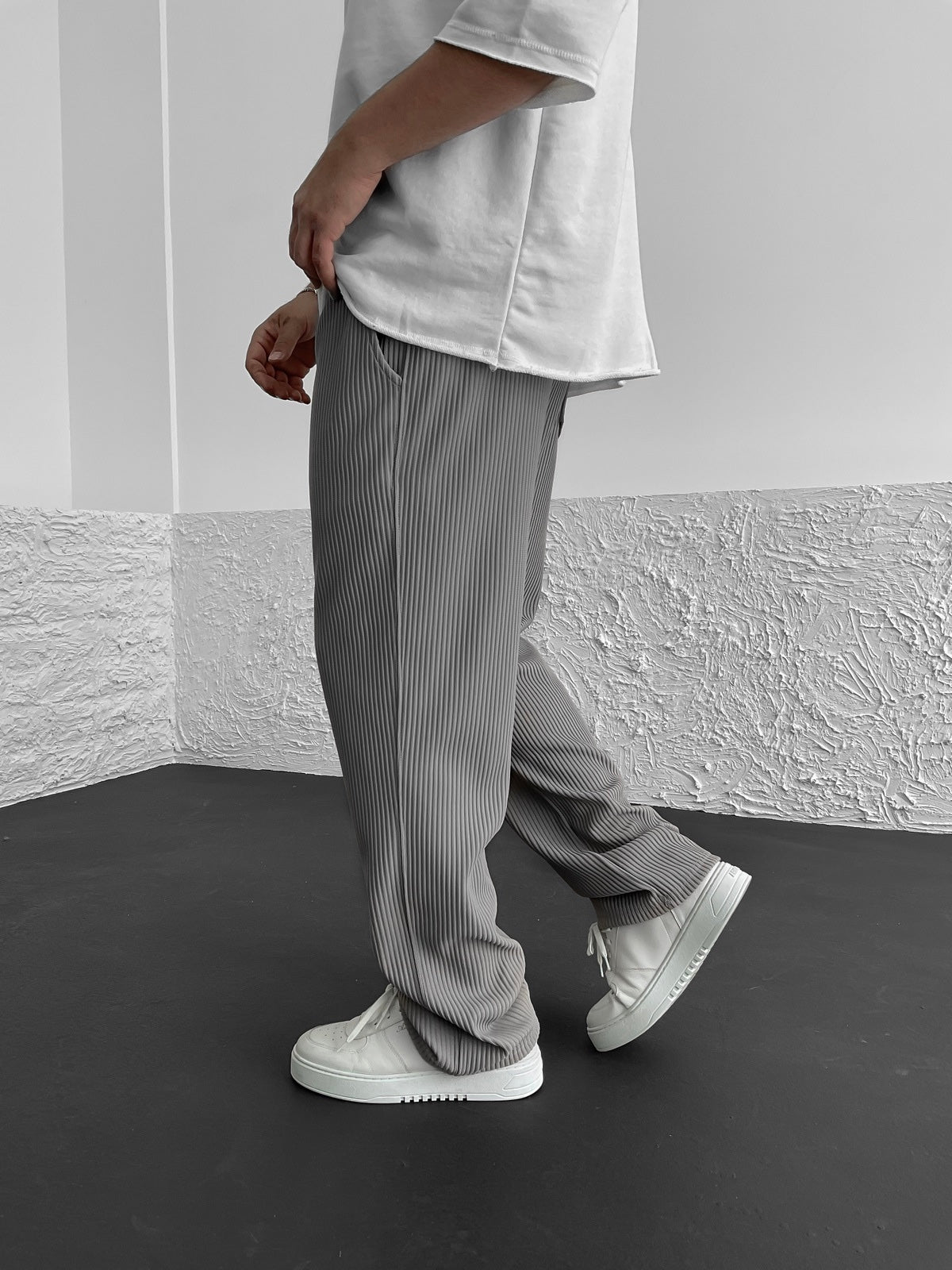 Relaxed-Fit Corduroy Trousers