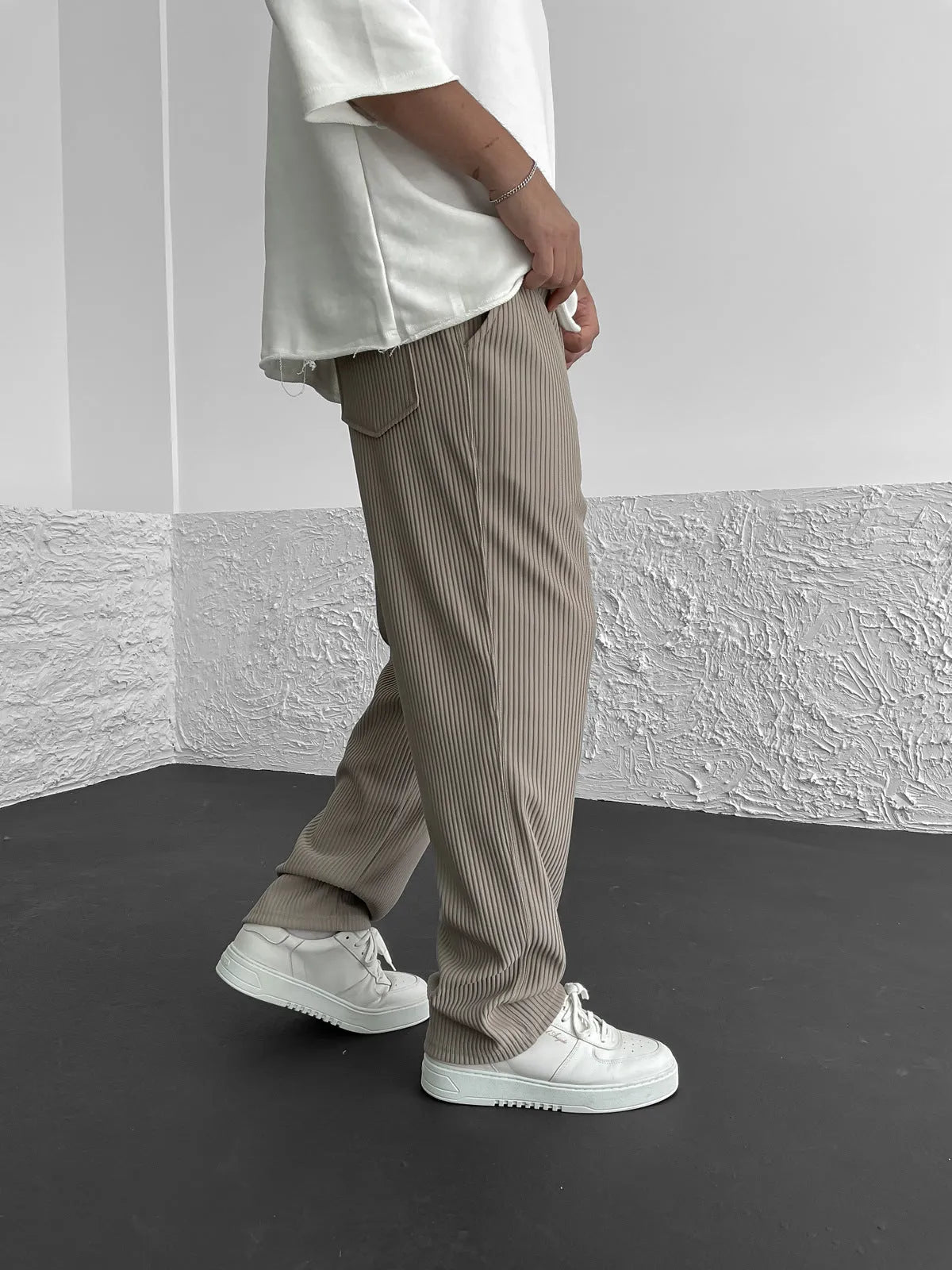 Relaxed-Fit Corduroy Trousers