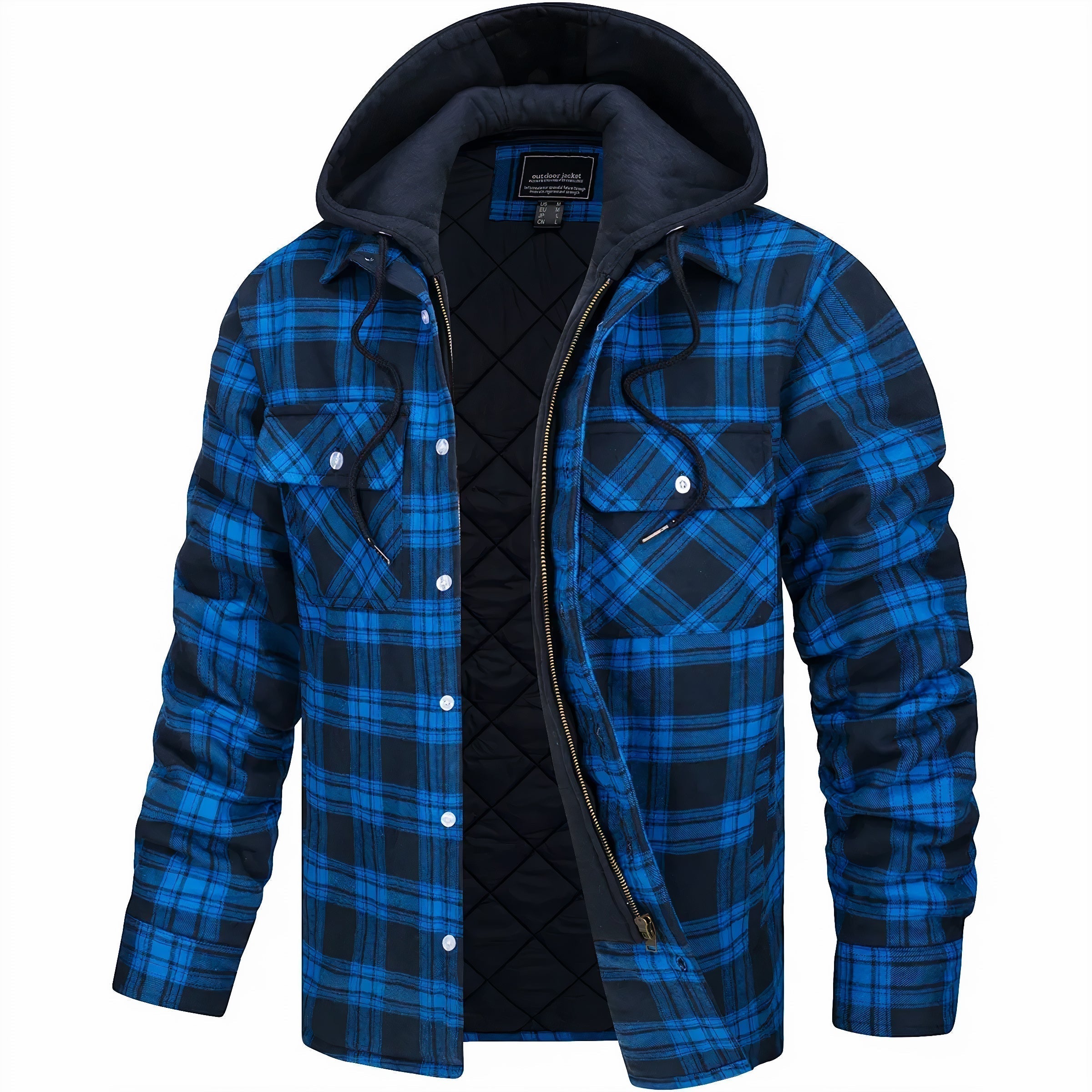 Calixte™ – Zip-Up Checkered Jacket